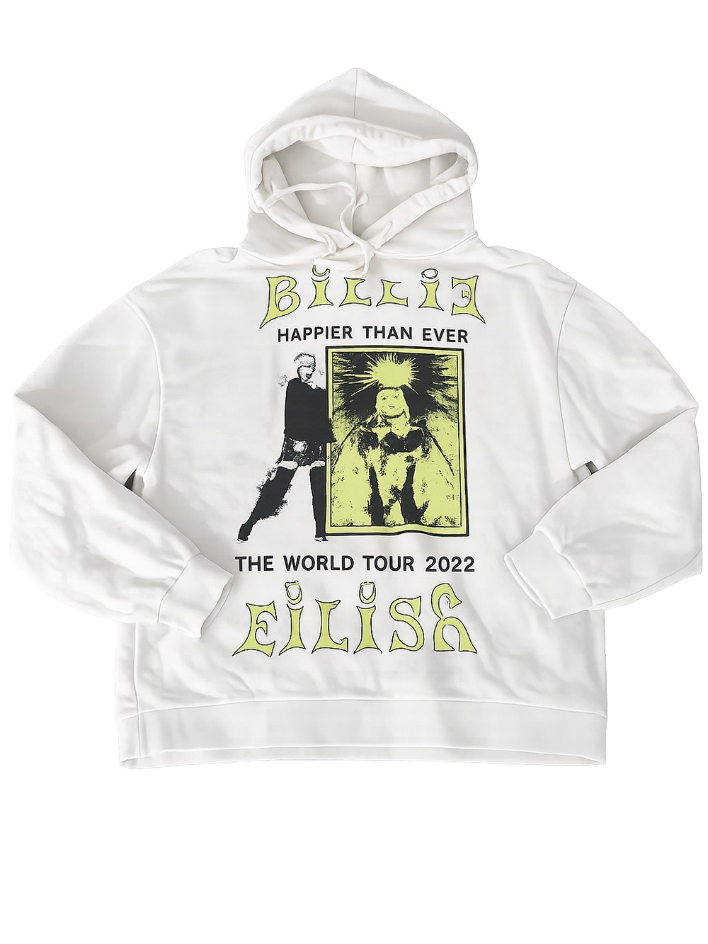 Billie Eilish Happier Than Ever World Tour 2022 Hoodie Size Small